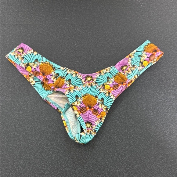 Colorful Patterned Bikini Bottom Volcom - Picture 1 of 2
